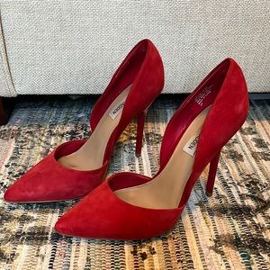 Red Steve Madden Pumps Size 8.5